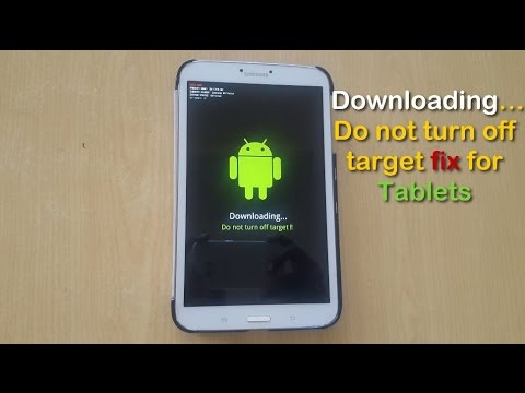 Phone downloading do not turn off target